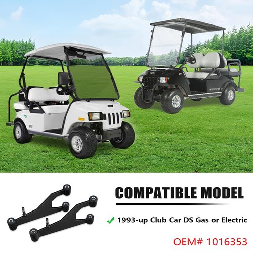 Shu-Ran Golf Cart Delta A-Plate Sub Assembly for Club Car DS 1993-UP Gas and Electric Golf Carts, Replace OEM# 1016353 (2 Pack)