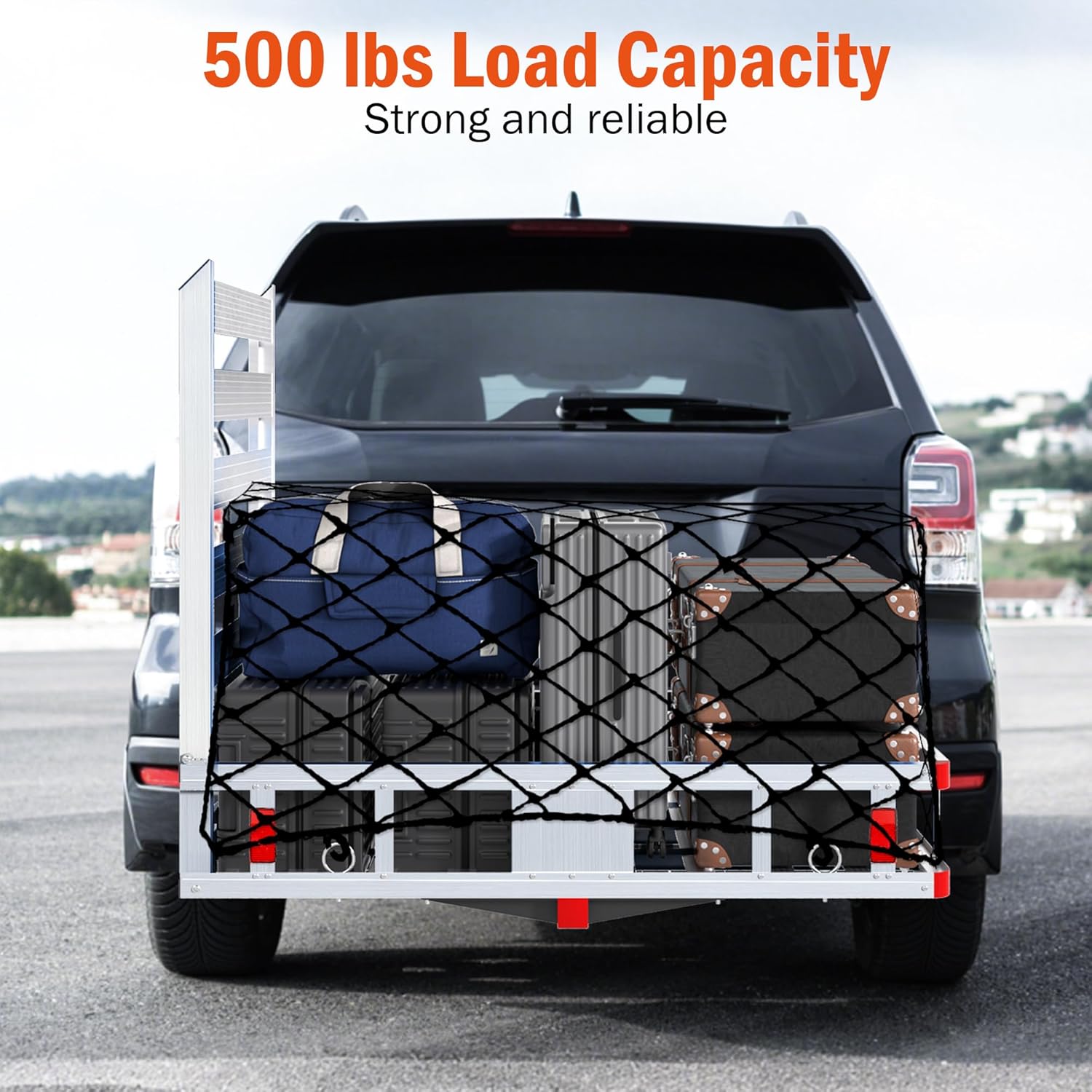 Receiver for SUVs, Trucks, Vans, and Campers - 50" x 29.5" x 8.7