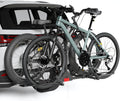 Skiennix Hitch Bike Rack - Wobble-Free Smart Tilting Design | 2-Bike Capacity for Standard & Fat Tire E-Bikes, 200 lbs