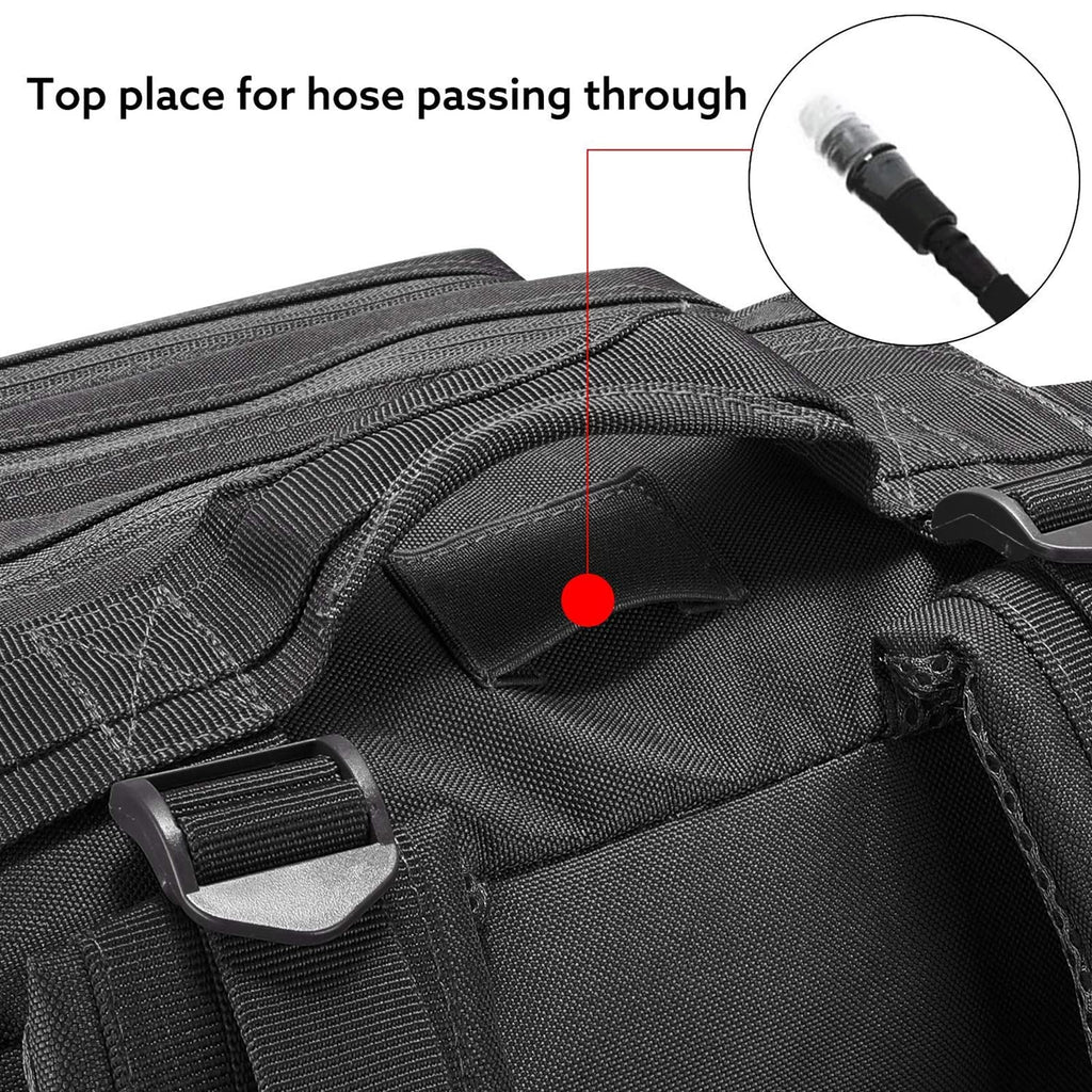 G4Free 45L Military Tactical Backpack 3 Day Assault Survival Molle Pack Bug Out Bag Travel Fishing Backpack Rucksack