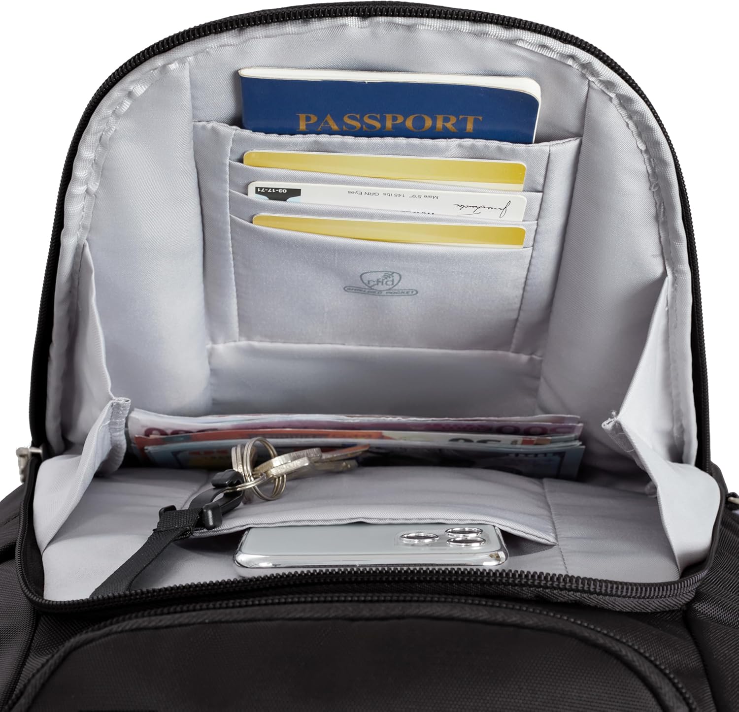 Travelon Anti-Theft Classic Backpack - Secure Design with Multiple Pockets | Ideal for Travel