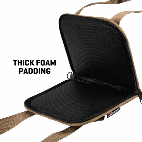 Allen Company Pistol Tote, Most Semi-Auto Handguns & Revolvers, FDE