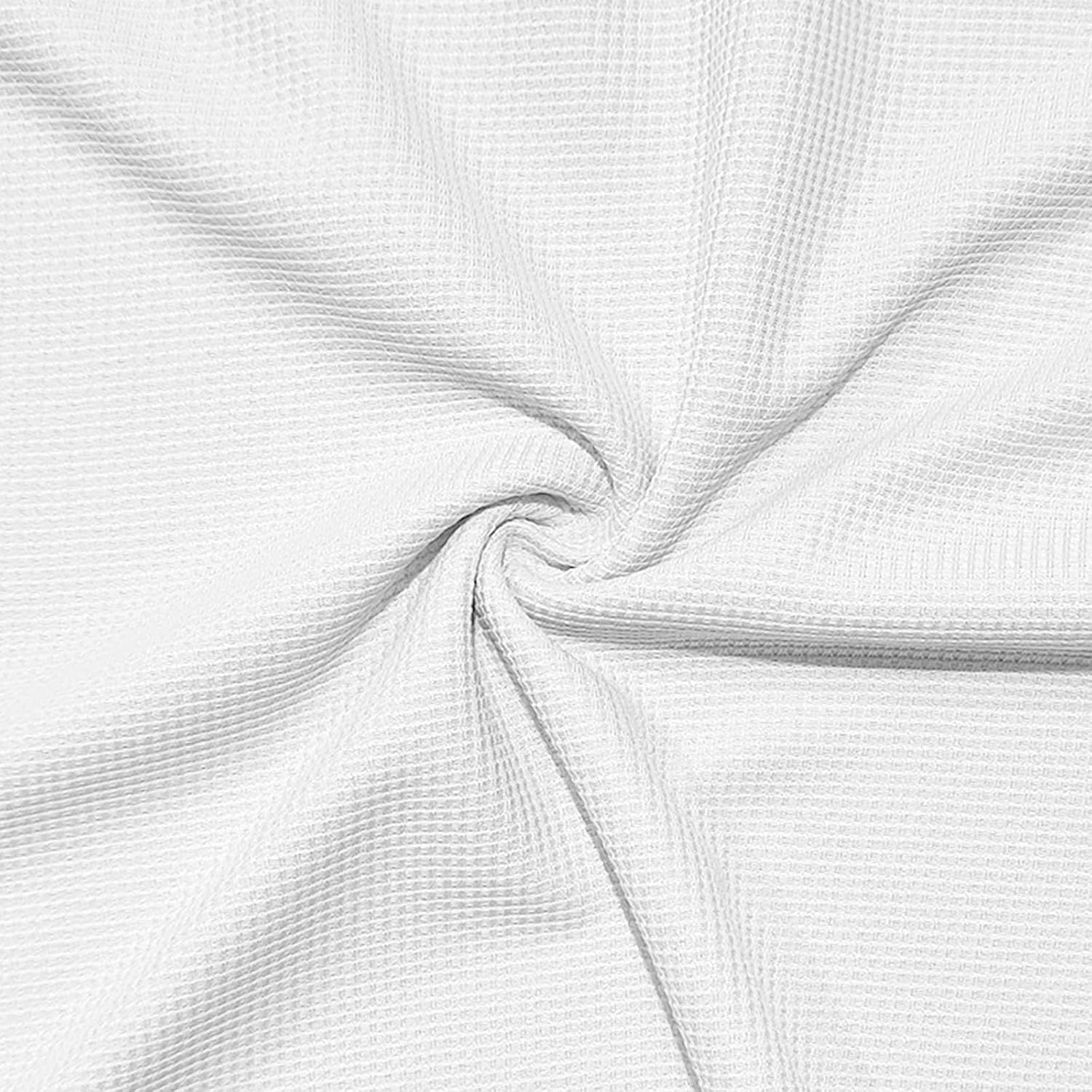 Skiennix Waffle Knit T-Shirt - Soft Long Sleeve Crewneck for Men | Casual Lightweight Pullover