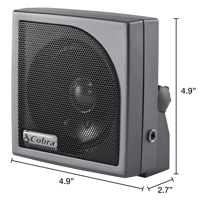 Cobra HG S300 External Noise-Canceling Speaker - One Size