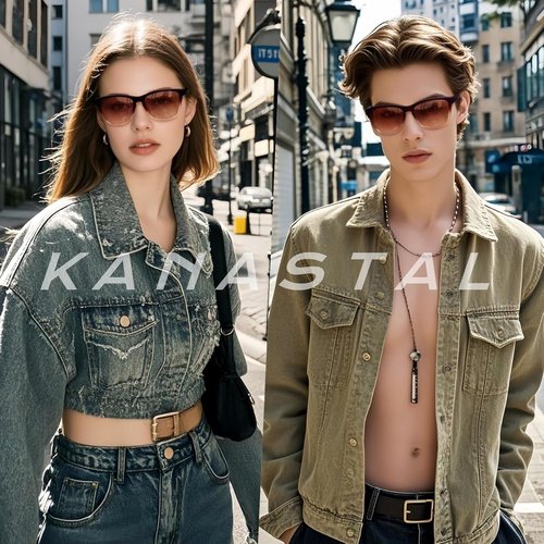 KANASTAL Polarized Sunglasses - UV400 Protection | Classic Square Design for Men & Women