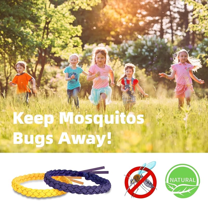 BuggyBands 36 Pack DEET-Free Mosquito Repellent Bracelets for Adults & Kids — Variation of THIS listing: 1 Count (Pack of 36)