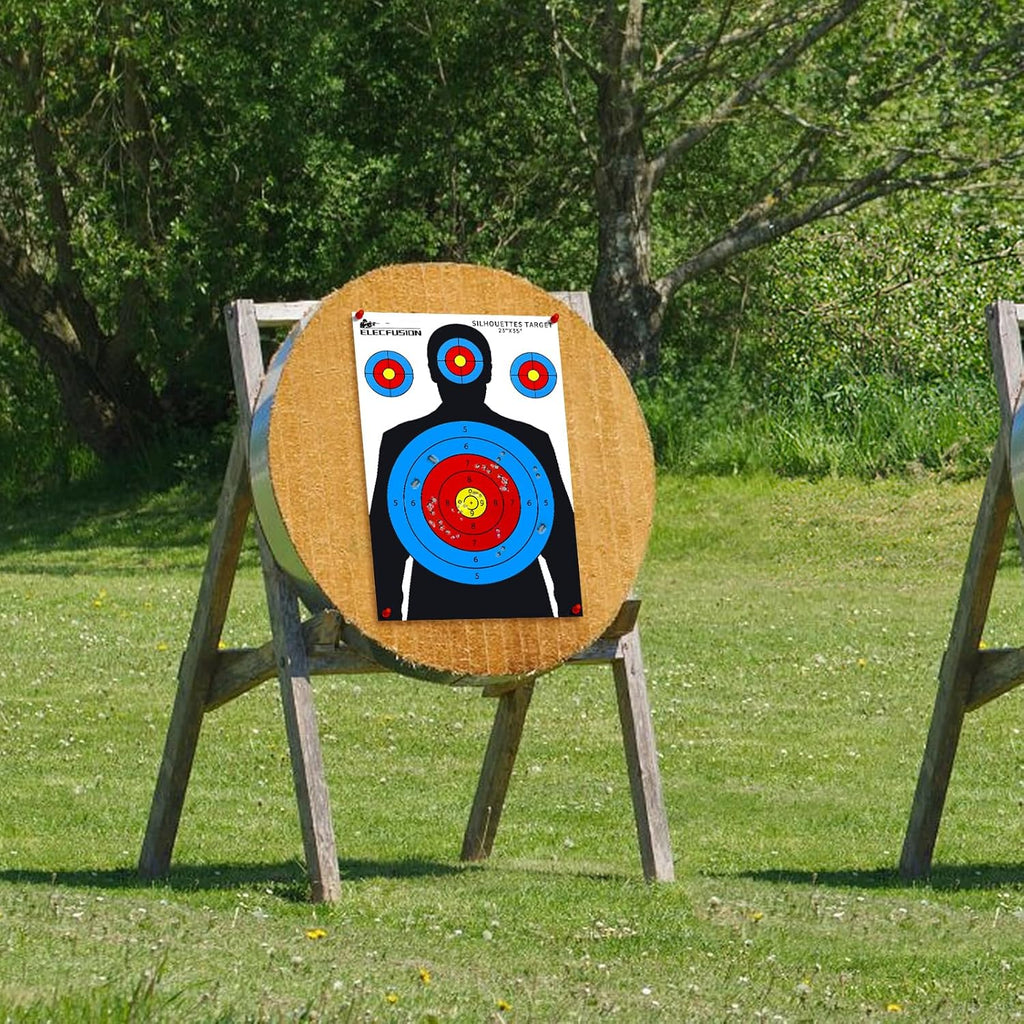 Silhouette Shooting Targets - 23x35 Inch Paper Targets for Indoor/Outdoor Shooting Range Use
