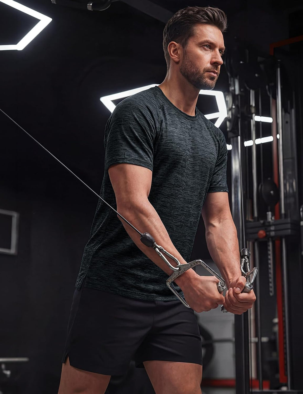 TACVASEN Men's Athletic T-Shirts - Breathable Short Sleeve Dry Fit Workout Tops | Perfect for Gym & Running
