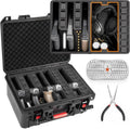 Kinghardcase Gun Cases - Shockproof & Waterproof Handgun Case for 5 Pistols | TSA Approved Travel Case