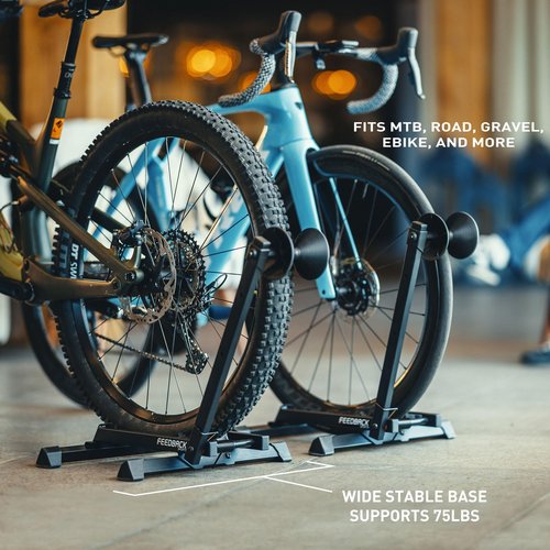 Feedback Sports | Rakk 2.0 Bike Storage Rack | Freestanding Floor Bicycle Stand