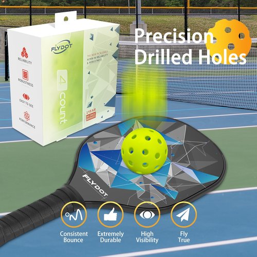 Flydot Pickleball Balls (Yellow)
