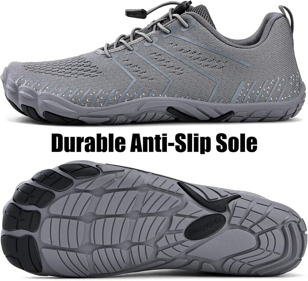 WateLves Water Shoes - Anti-Slip Barefoot Sneakers for Beach & Hiking | Breathable, Wide Toe Design