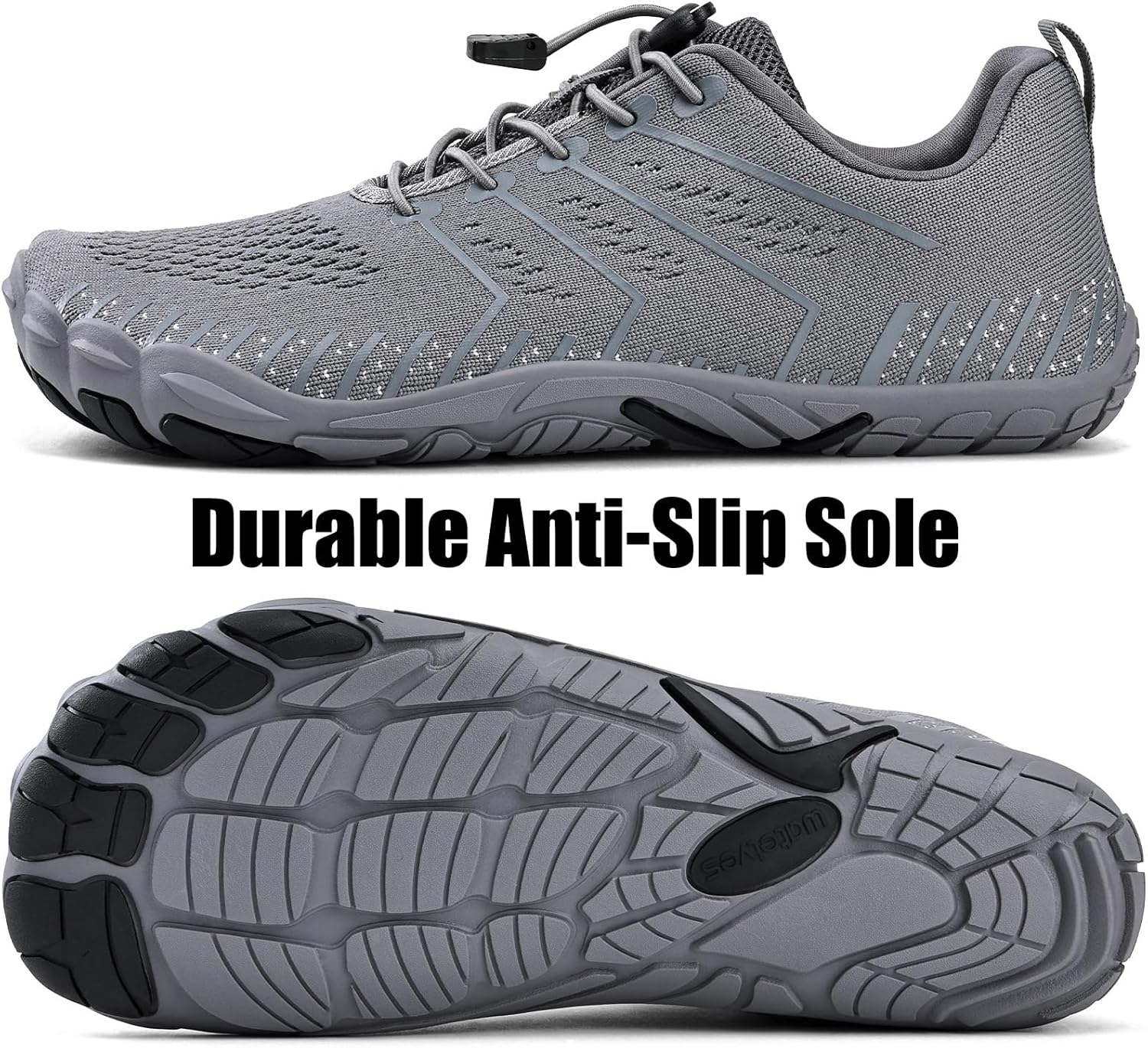 WateLves Water Shoes - Anti-Slip Barefoot Sneakers for Beach & Hiking | Breathable, Wide Toe Design