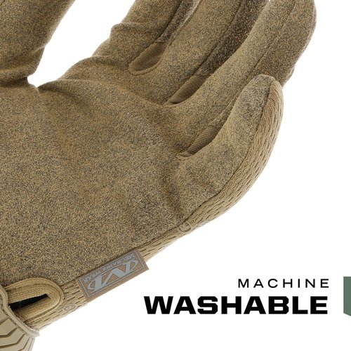 Mechanix Wear Original Coyote Tactical Work Gloves - Durable Touchscreen Safety Gloves for Men (Large, Coyote Brown)