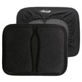 Gel Padded Seat Cushion Cover for Recumbent Bike & Rowing Machine - Extra Wide Thick Memory Foam with Gel Pad for Exercise Recumbent Bicycle and WaterRower, Concept2, for Women and Men Comfort