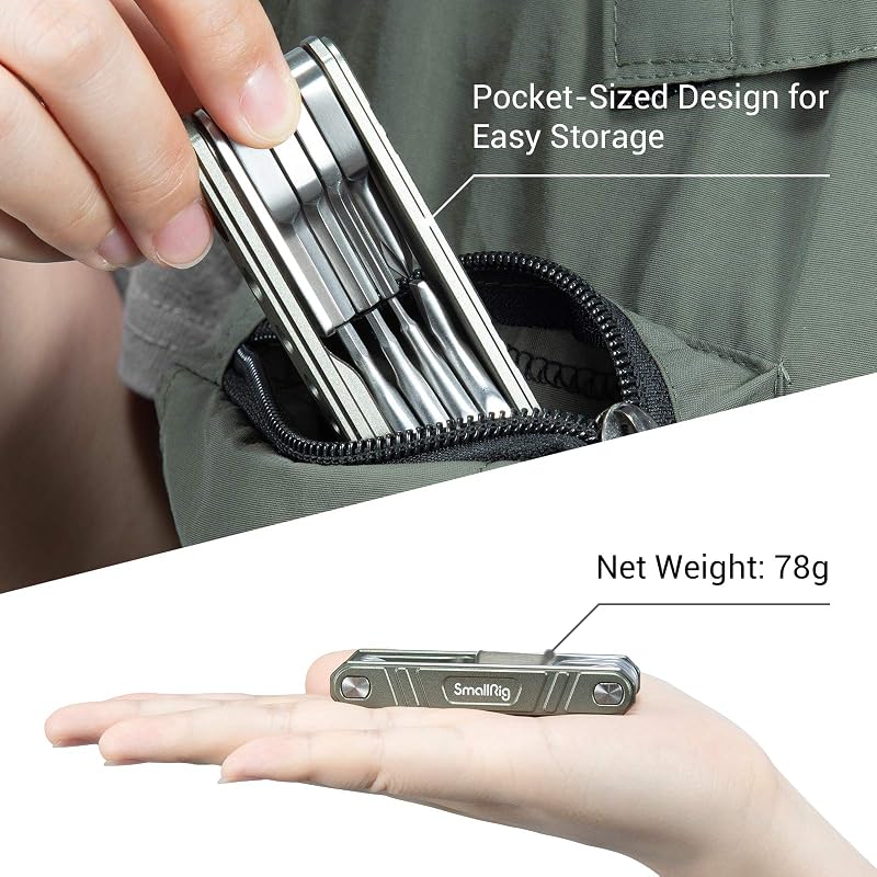 SmallRig 9-in-1 Universal Folding Multi-Tool for Videographers TC2713