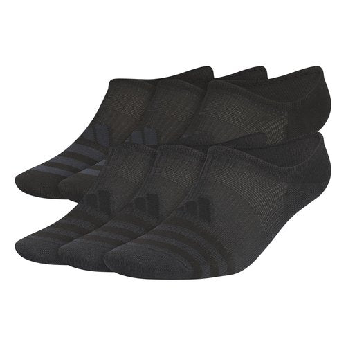 Superlite 3.0 Super No Show Socks (6-Pair) ultra low-profile, arch compression for secure fit
