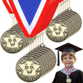 Remuuly Kindergarten Graduation Medals - 30/60 Pcs 2'' Award Medallions with Neck Ribbons | Perfect Congrats Gifts for Kids
