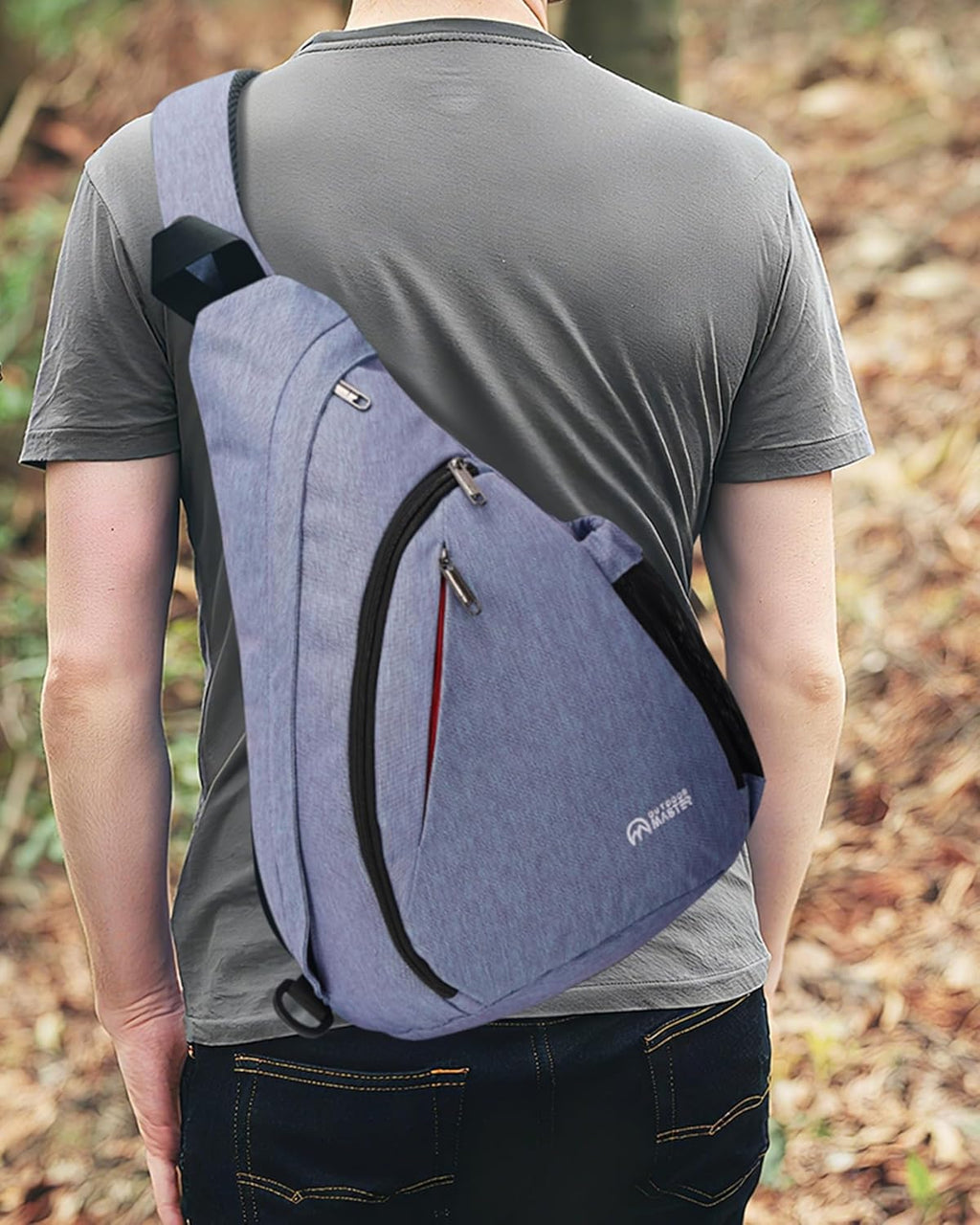 OutdoorMaster Sling Bag - Versatile Hiking Daypack | Crossbody Travel Backpack for Men & Women