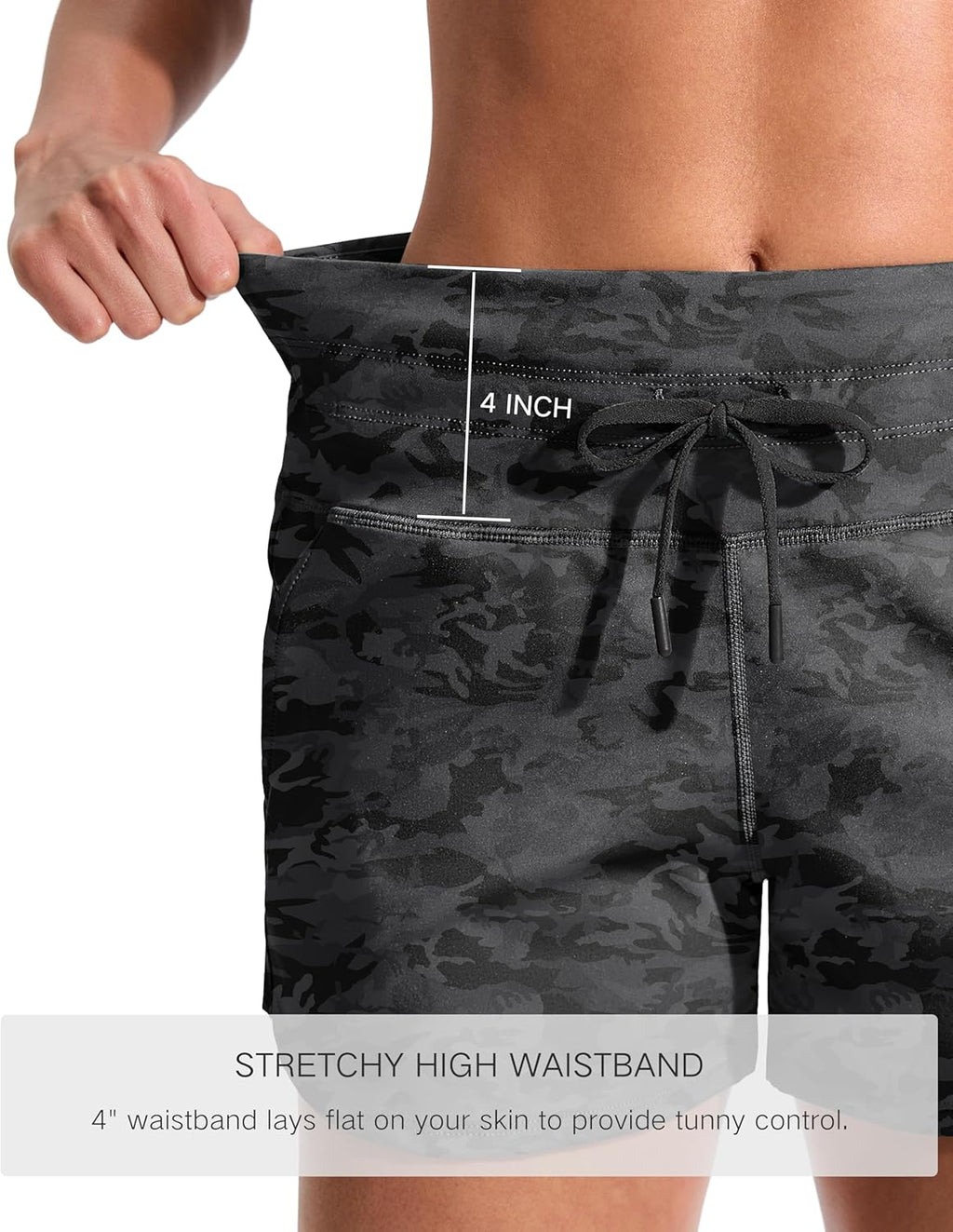 Soothfeel Women's Running Shorts - Quick Dry High Waisted Athletic Shorts with Pockets | 3.5"/5" Options