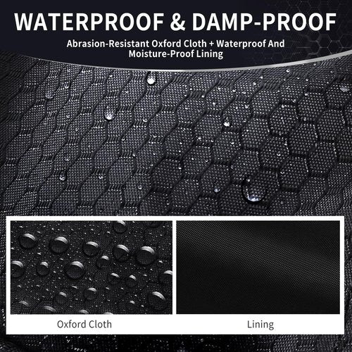 ChmpDrp Golf Bag Rain Cover Hood with Adjustable Buckles,Portable Easy Access Golf Bag Cover for Golf Stand/Cart Bags, Upgraded Honeycomb Waterproof Dust Proof Fabric