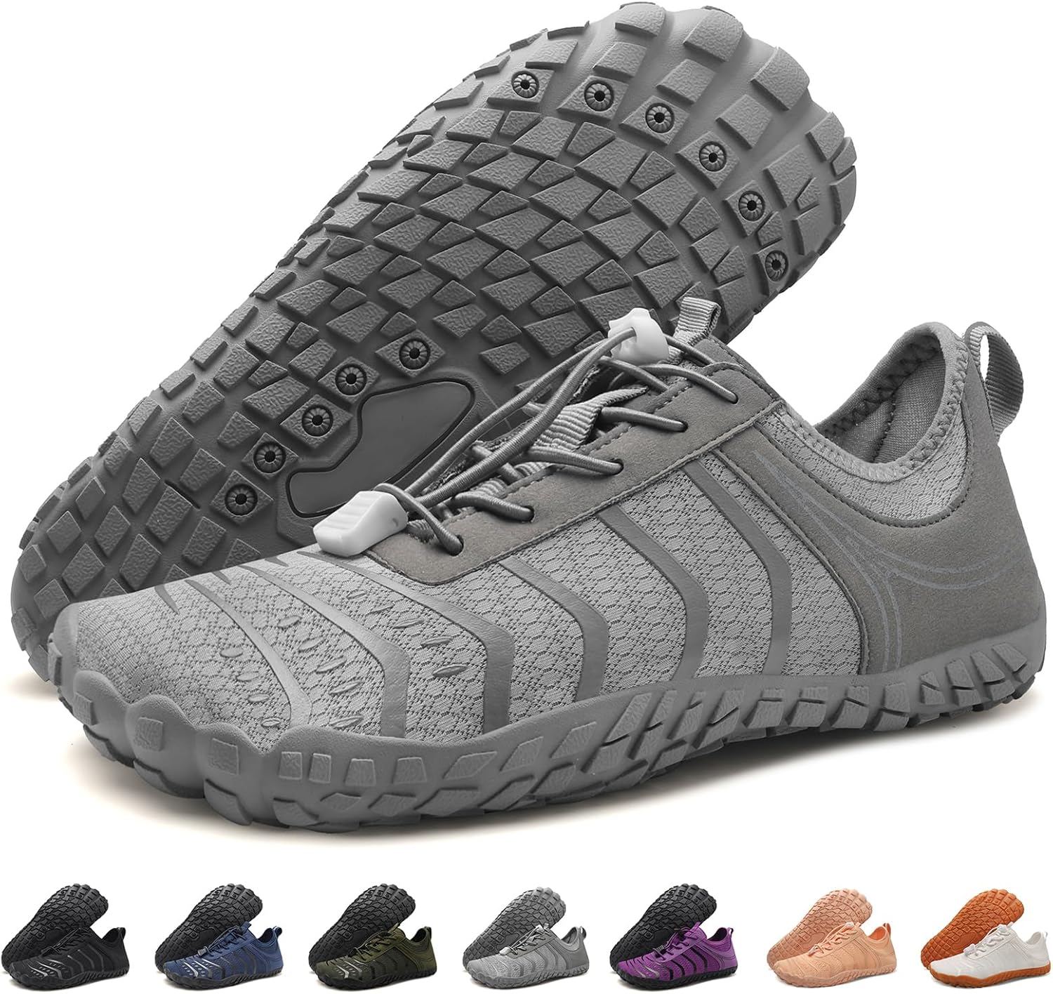 Skiennix Barefoot Hiking Shoes - Comfortable Non-Slip Water Footwear for Men & Women | Wide Toe Box
