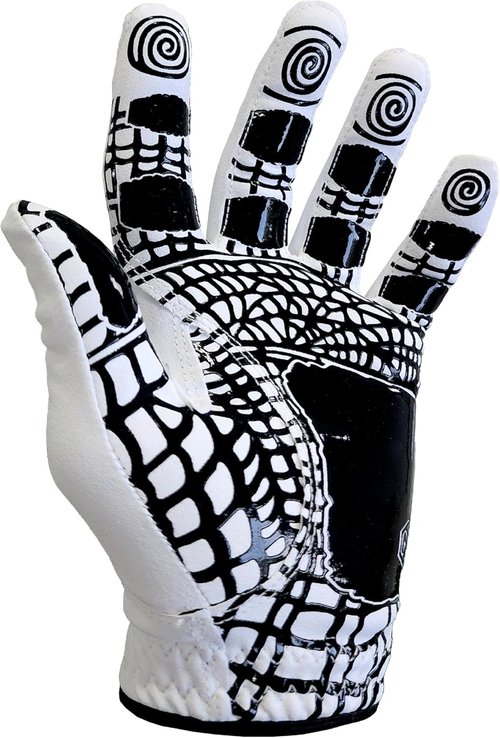 MONKEY GRIP Golf Glove - Premium Synthetic Nonslip Spider Grip for All Weather | Left Hand