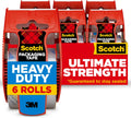 Scotch Heavy Duty Packing Tape - Clear Shipping Tape for Moving Boxes | 1.88 in. x 22.2 yd., 6 Rolls