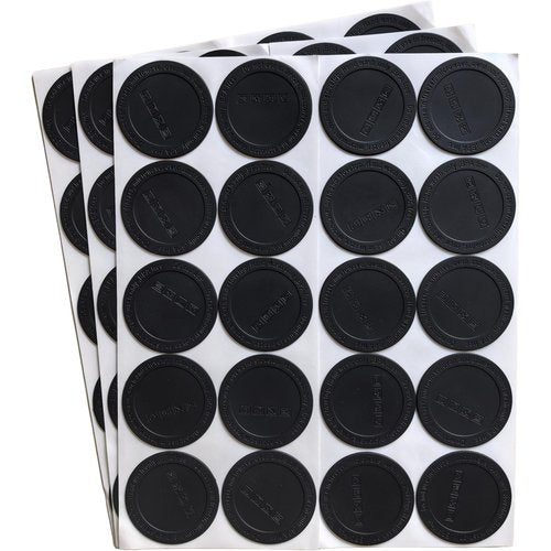 LYOFOX rubber bottoms for tumblers 20 40 oz, Protective Anti-Slip Rubber Bottom with Adhesive for Wine Tumbler, Skinny Straight Tumblers, sublimation, and Mason Jars accessories (60 Pack)