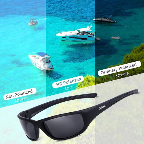 Duduma Polarized Sports Sunglasses - UV Protection for Men & Women | Ideal for Baseball, Cycling, Golf, Fishing