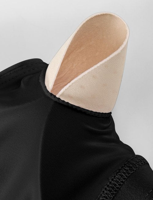 Sports Bras for Women High Support Large Bust, Outdoors High Impact Yoga Wireless Padded Bras for Sagging Breasts, Padded Low Back Athletic Sleep Workout Strappy Racerback Sports Bra Black L