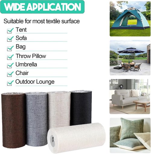 Canvas Repair Tape | Waterproof Fabric Repair Patch - Self-Adhesive 4" x 70" for Outdoor Gear