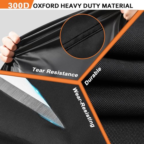 Bike Cover - 300D Oxford Waterproof Heavy Duty Protection for Mountain & Road Bikes | Includes Storage Bag