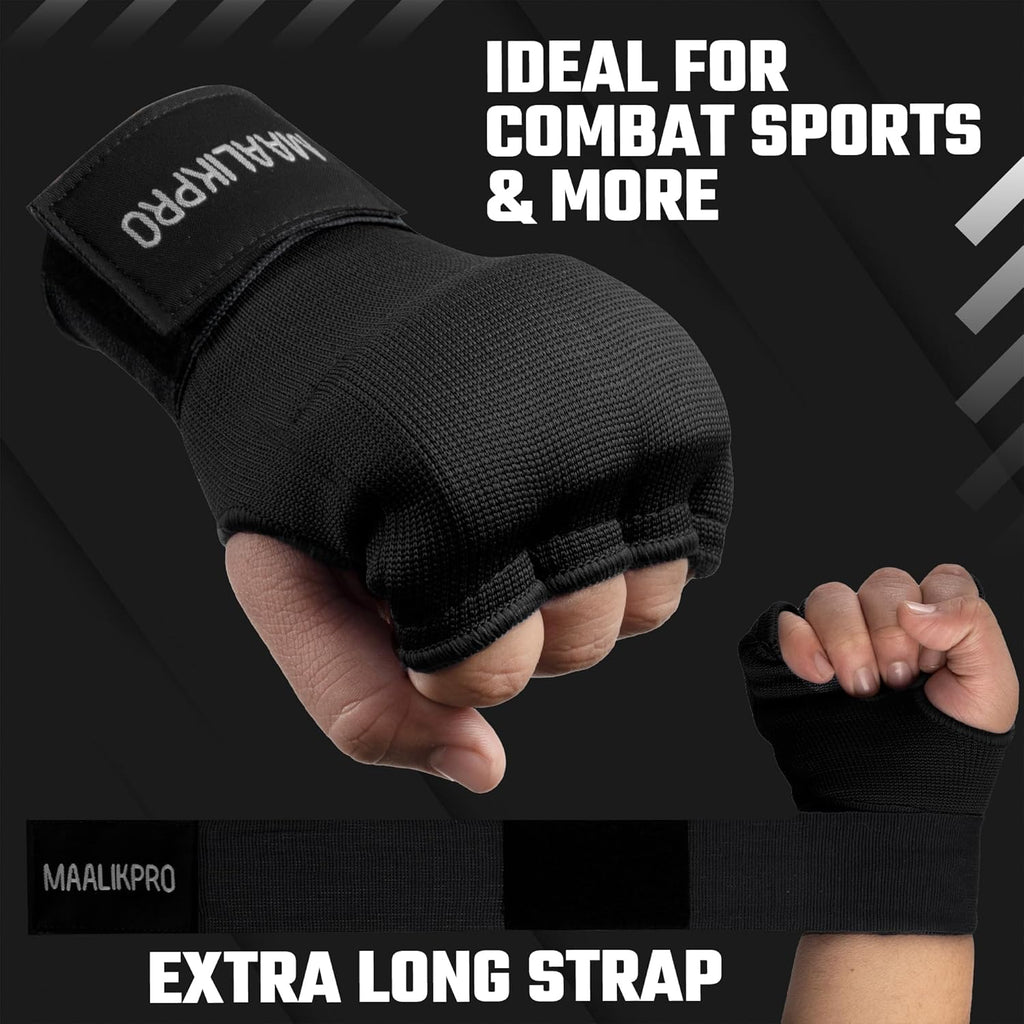 Skiennix Boxing Hand Wraps - Gel Padded Inner Gloves for Men & Women | Ideal for MMA, Muay Thai & Martial Arts