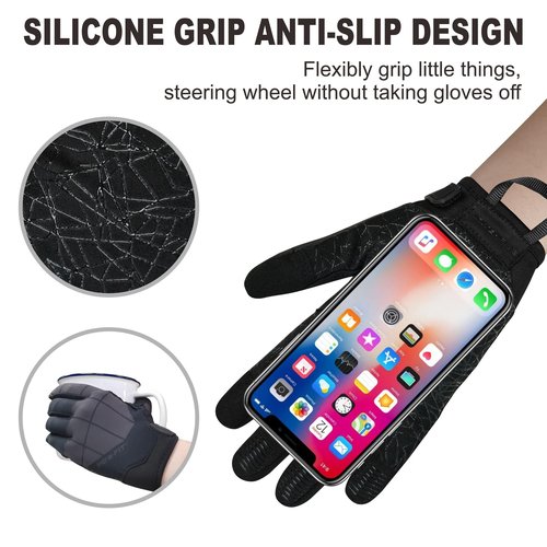 Intra-FIT Patrol Gloves, Law Enforcement, Anti-slip Shooting Glove with Touchscreen, Lightweight and High Dexterity(1 Pair)