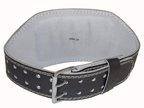 Grizzly Fitness 6-Inch Padded Pacesetter Training Belt, Medium