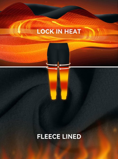 G GRADUAL Women's Fleece Lined Joggers High Waisted Water Resistant Thermal Hiking Pants Cold Weather Sweatpants with Pockets(Melantie,M)