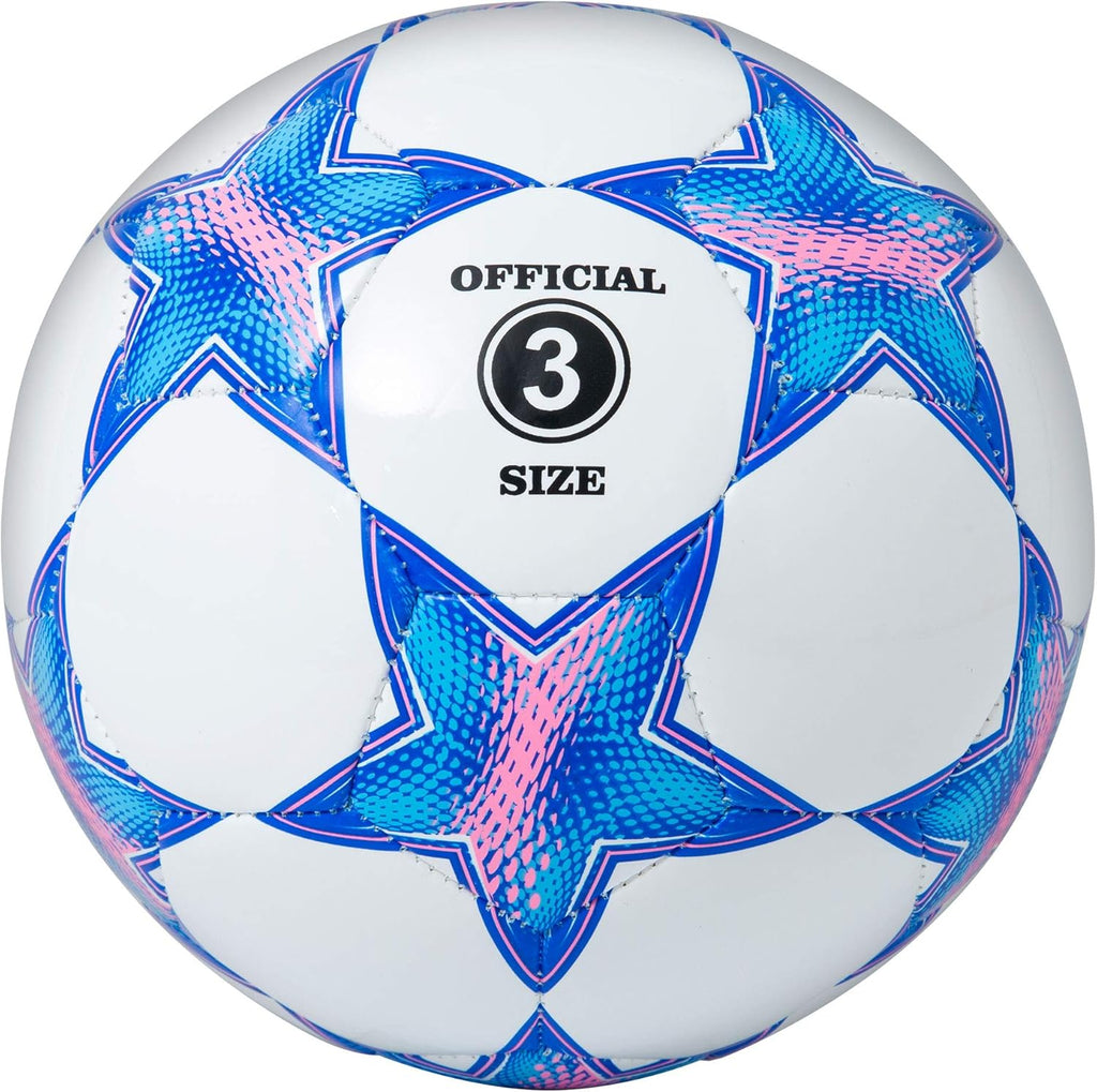 Star Pattern Soccer Balls by [Brand Name] - Official Sizes 1.5, 3, 4, & 5 for Kids & Adults
