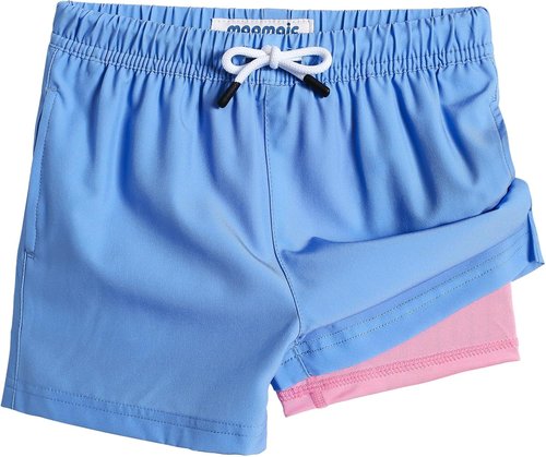 Maamgic Boys Swim Trunks - Toddler Stretch Swim Shorts with Compression Liner | Comfortable Fit