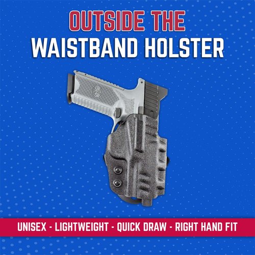 DeSantis D94KA5PZ0 Ds Paddle Holster (Right), Kydex, Black