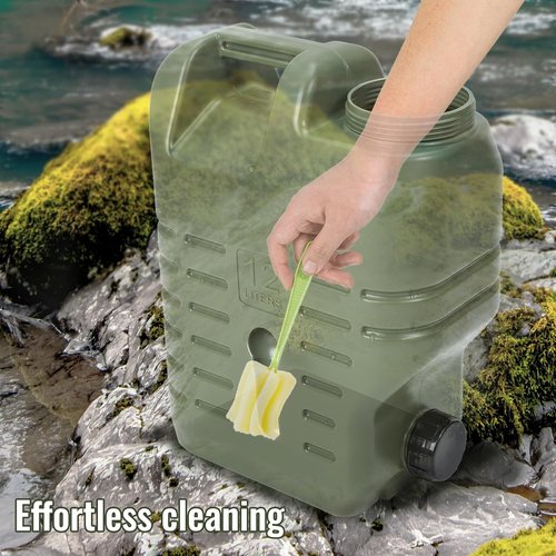 Camping Water Jug - 3.2 Gallon Food Grade Tank with Spout | Leak-Proof Design for Picnics & BBQs