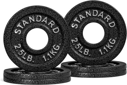 CAP Barbell Olympic Weight Plate - Durable 2-Inch Design | Various Sizes Available