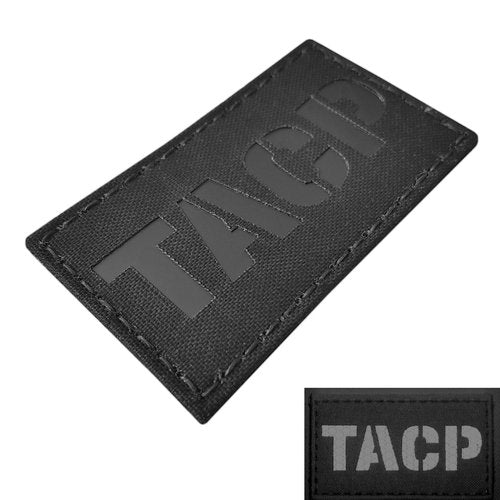 IR TACP Tactical Air Control Party Air Support AFSOC AFSC 1C4X1 Infrared Morale Touch Fastener Patch (Blackout)