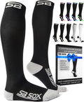 SB SOX Compression Socks - 20-30mmHg Support for Men & Women | Ideal for Travel, Sports, and Daily Use