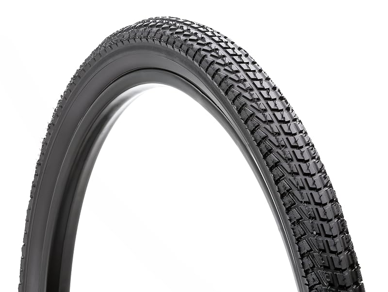 Schwinn 26 x 1.95 Hybrid/Kevlar Mountain Tire - Black, 26" x 1.95", Steel Bead