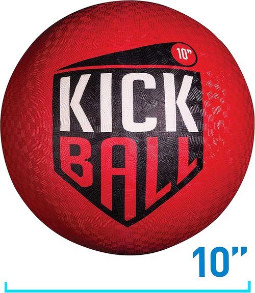 Franklin Sports Kickball - Durable Rubber Design for Outdoor Fun | Perfect for All Ages
