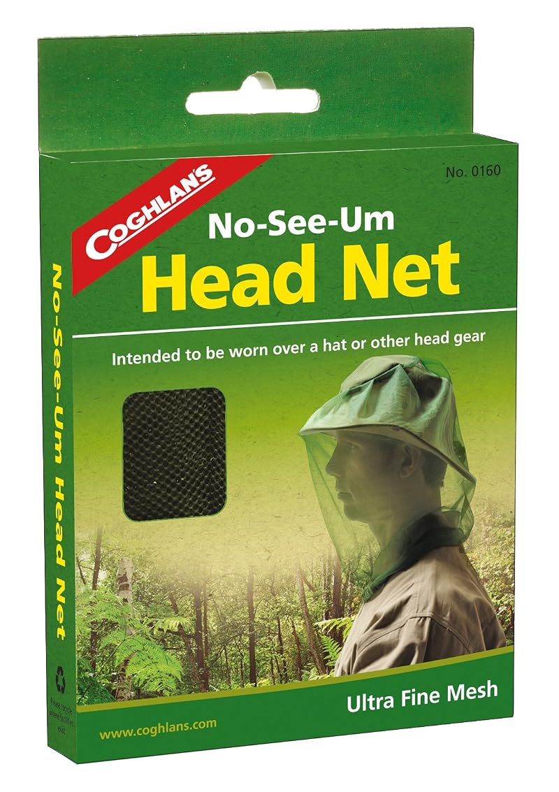 Coghlan's Head Net, 2-Pack No-See-Um Insect Head Net