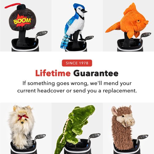 Daphne's Headcovers Bomb Driver Headcover | Premium Driver Headcovers | Funny Golf Club Covers | Stylish Protection for Your Clubs | Men's Golf Gear | Driver Headcover for Men and Women