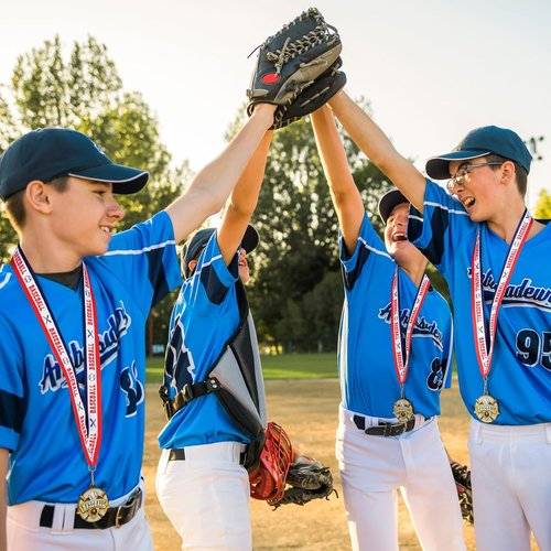 Medals with Neck Ribbons - Soccer, Baseball & Softball Awards for Kids Sports Competitions