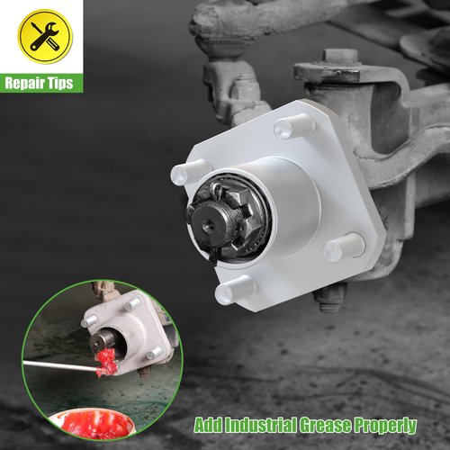 10L0L 2 Pack Front Wheel Hub Assembly for Club Car DS Golf Cart 1974-2003, Replace OEM 1011892, 11011102, 1011153, 1011889, 1011894
